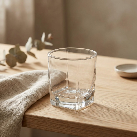 Glass Cup Set - 6 Pcs